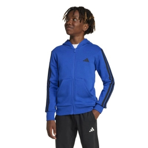 Adidas Boys Essentials 3-Stripes Fleece Hoodie