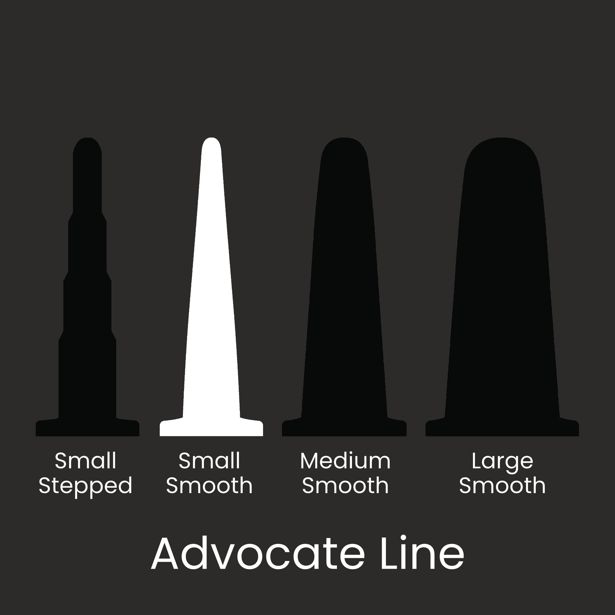 Advocate Small - Smooth - Medium Firm - Midnight - Ready to ship