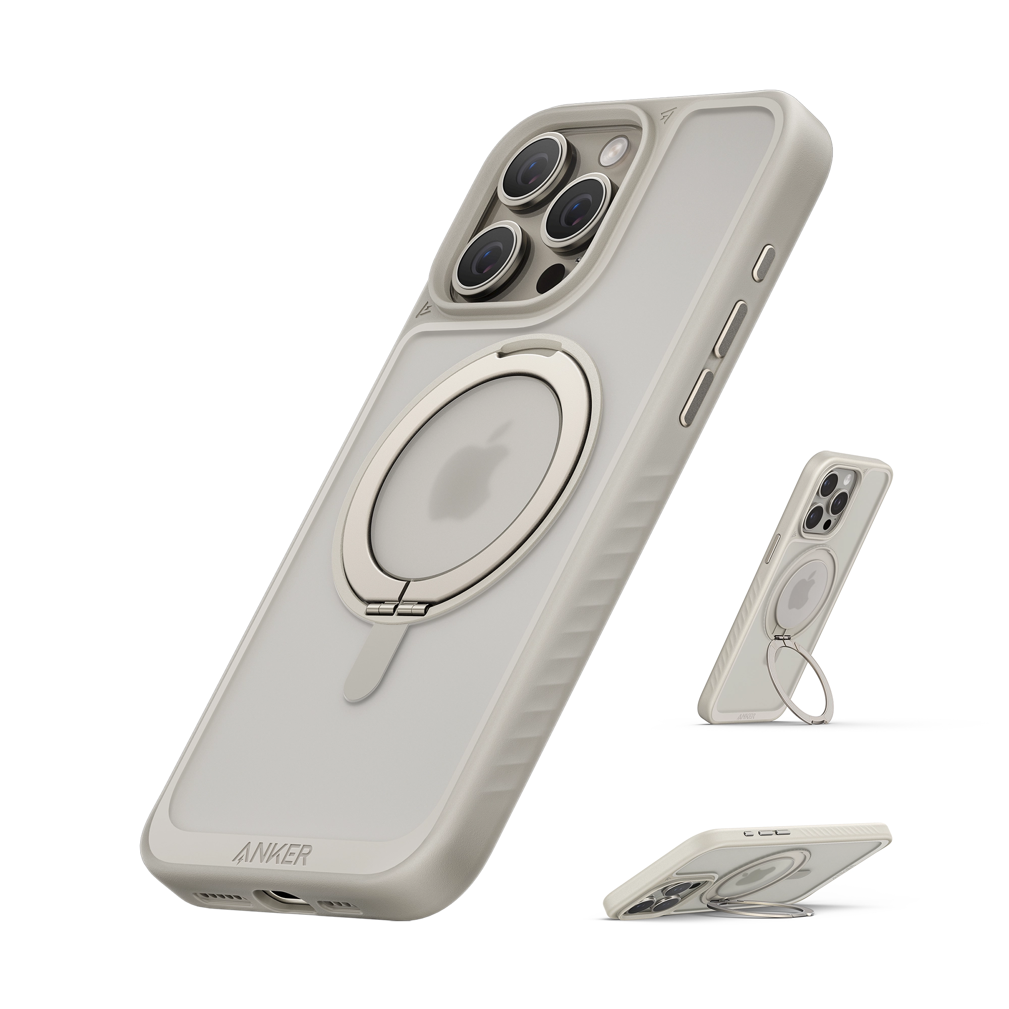 Anker MagGo Magnetic Case with Stand (360° Ring Stand)