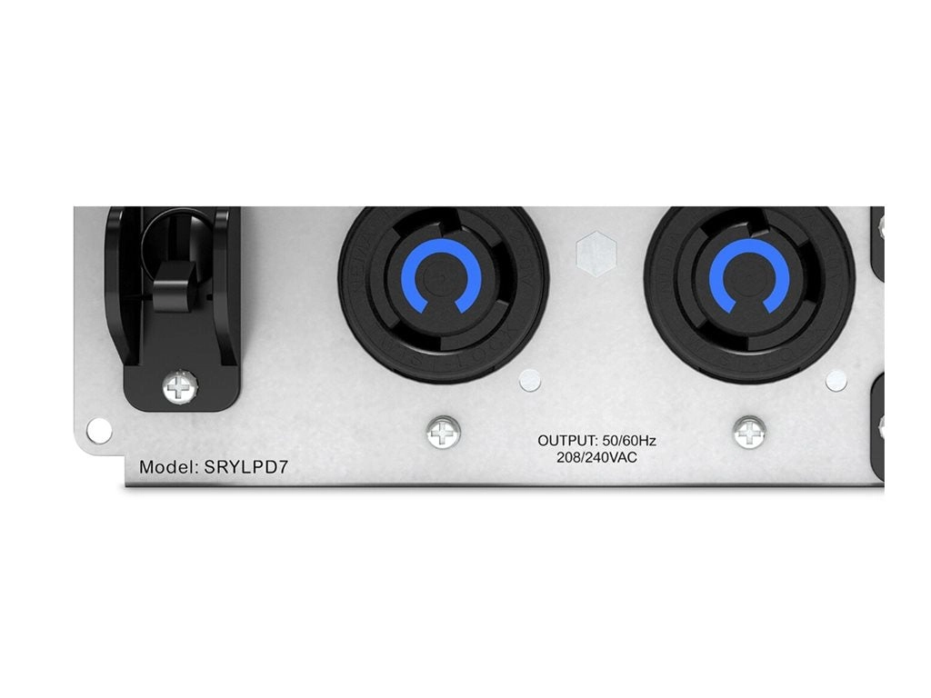 APC - Power backplate - with 3x NEMA L6-20R - for lAPC Smart-UPS Modular Ultra SRYLPD7
