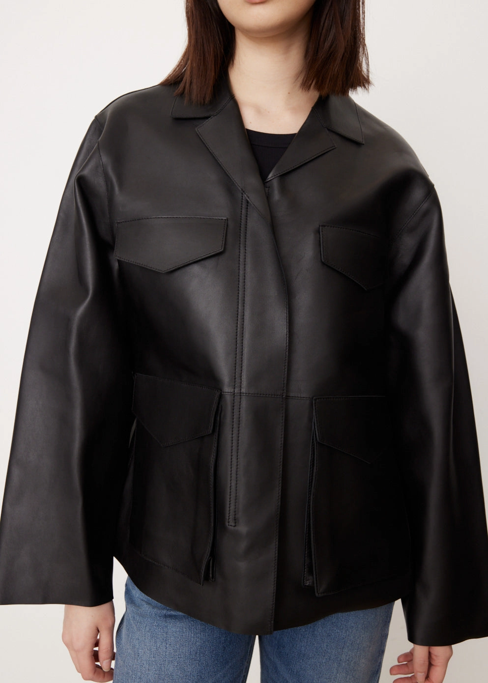Army Leather Jacket