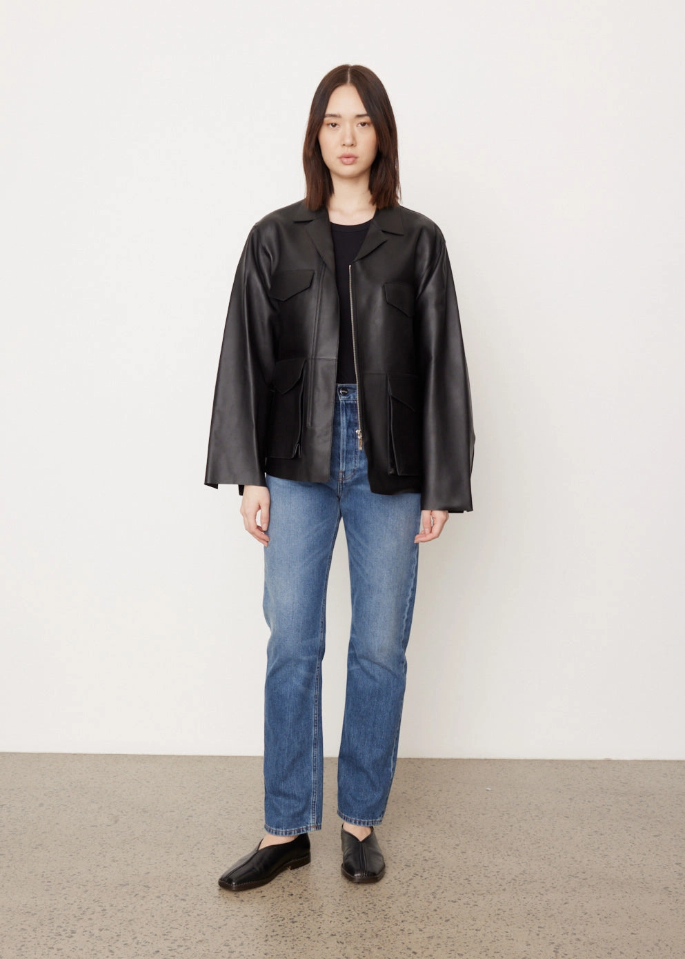 Army Leather Jacket
