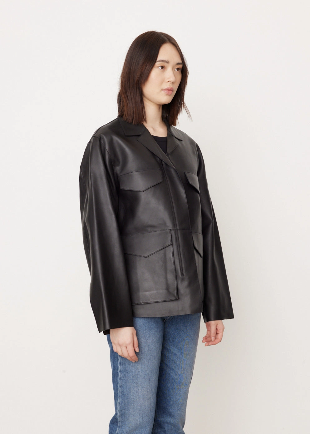 Army Leather Jacket