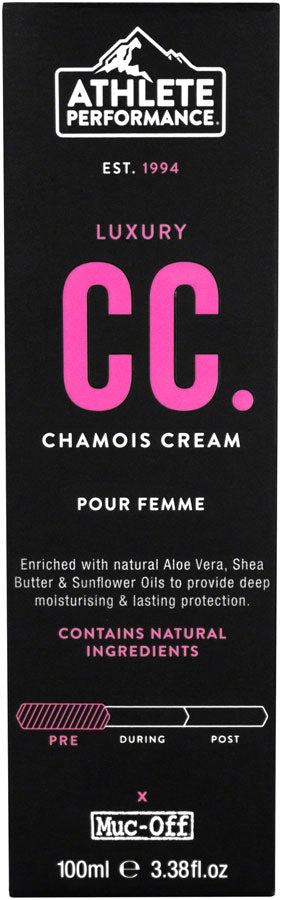 Athlete Performance by  Womens Luxury CC Chamois Cream: 100ml Tube