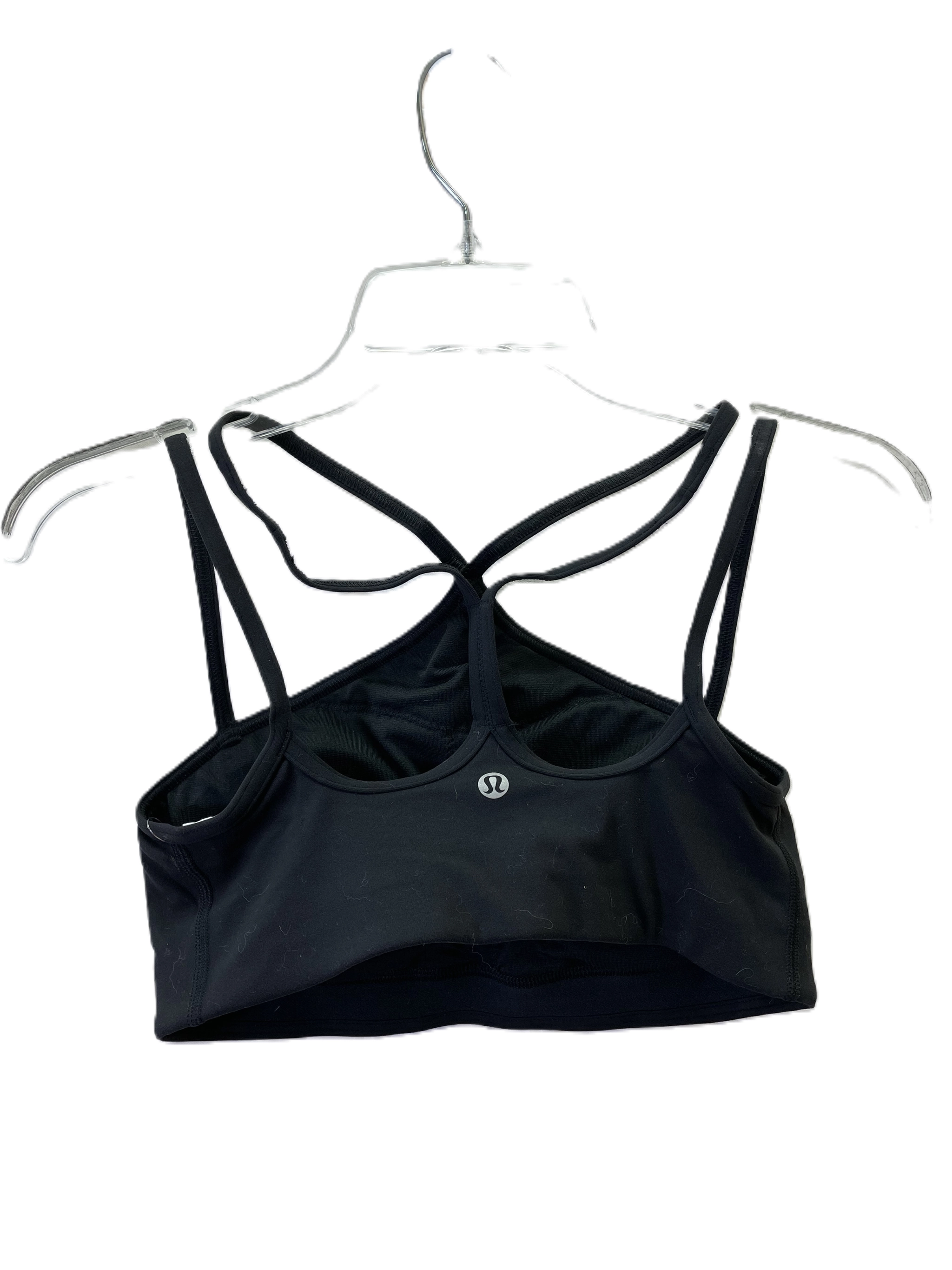 Athletic Bra By Lululemon In Black, Size: S