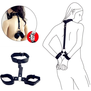 BDSM Bondage Restraint Bondage Fetish Slave Handcuffs & Ankle Cuffs Adult Erotic Sex Toys for Woman Couples Sex Games