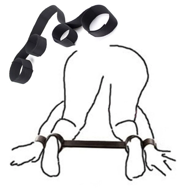 BDSM Bondage Restraint Bondage Fetish Slave Handcuffs & Ankle Cuffs Adult Erotic Sex Toys for Woman Couples Sex Games