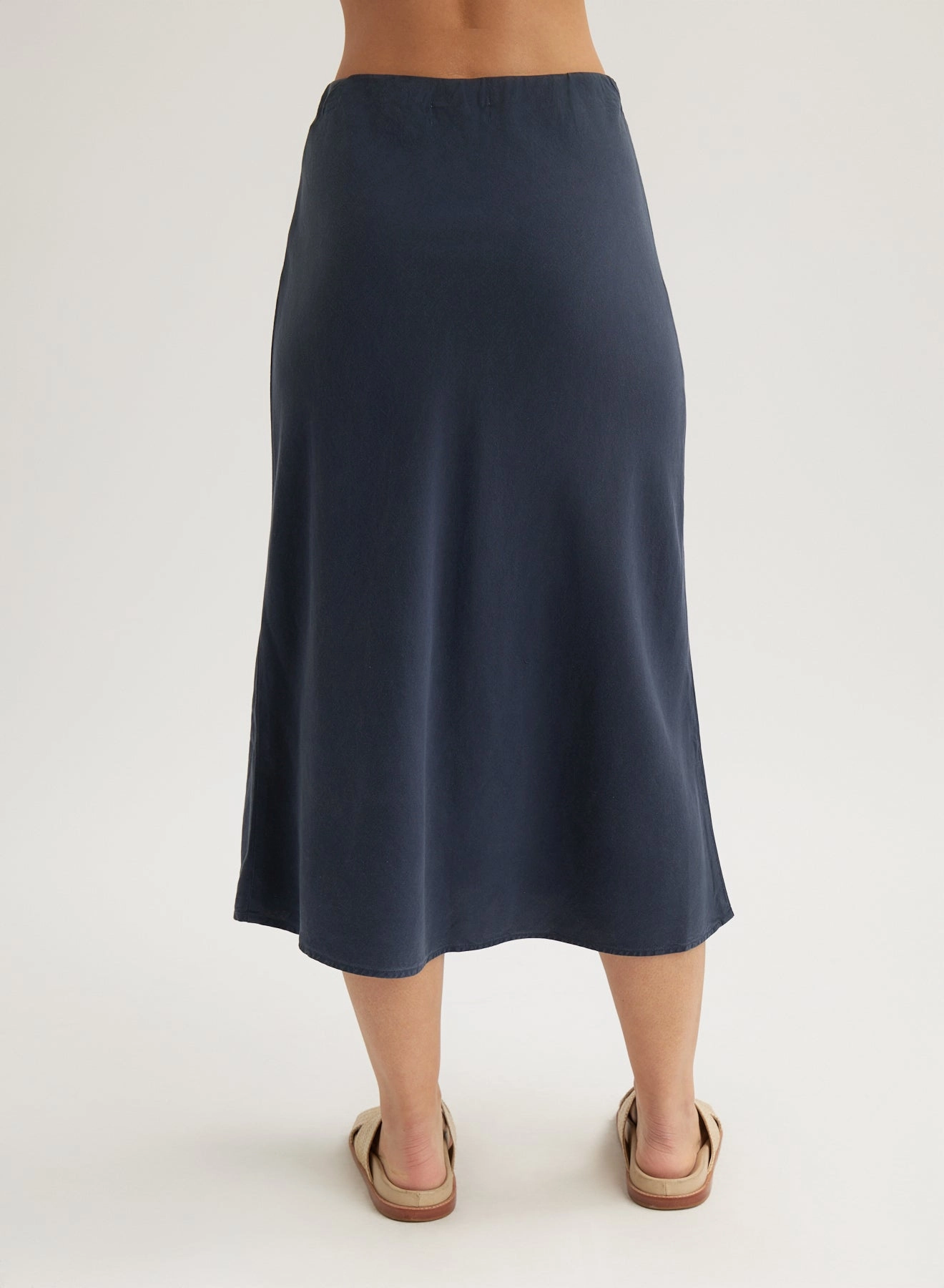 Bias Midi Skirt - Endless Sea