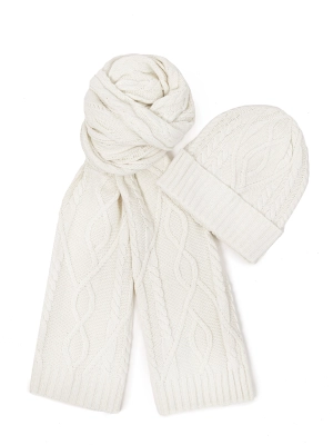 Big Cable Knit Set