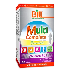 BILL Natural Sources® Multi Complete Essentials For Women 50  90 tablets