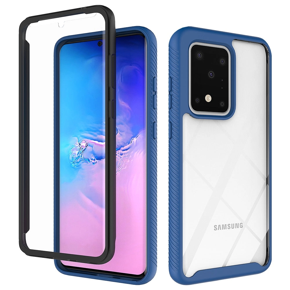 Case For Samsung Galaxy Note20 Ultra S20 FE S10 S9 Plus A51 A71 2 in 1
