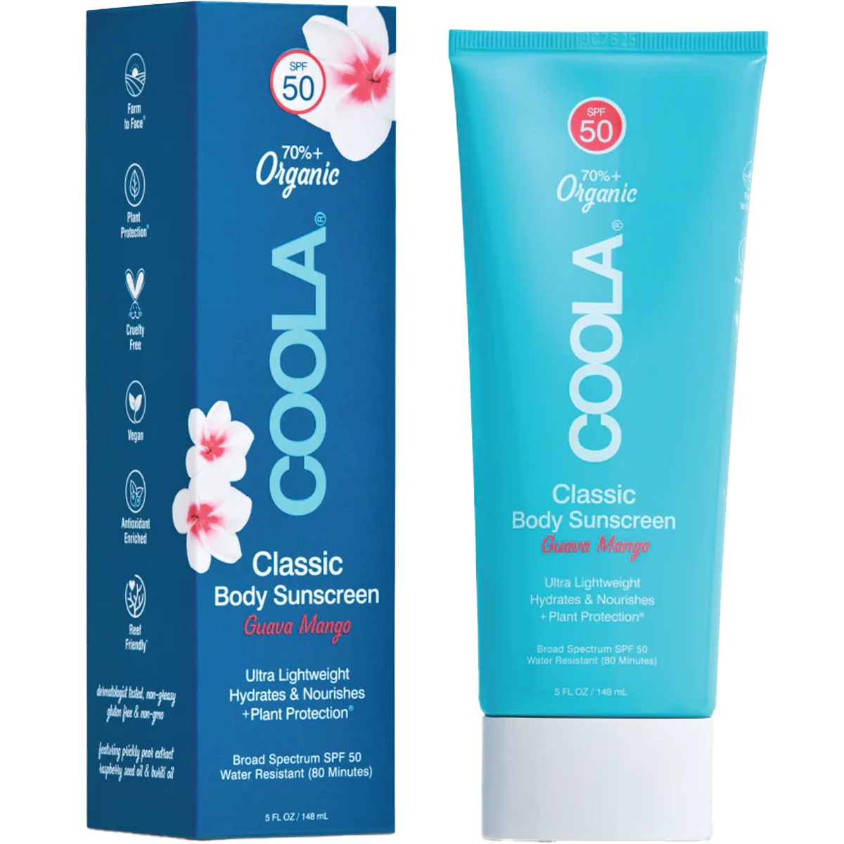 Classic Body Organic Sunscreen Lotion SPF 50
