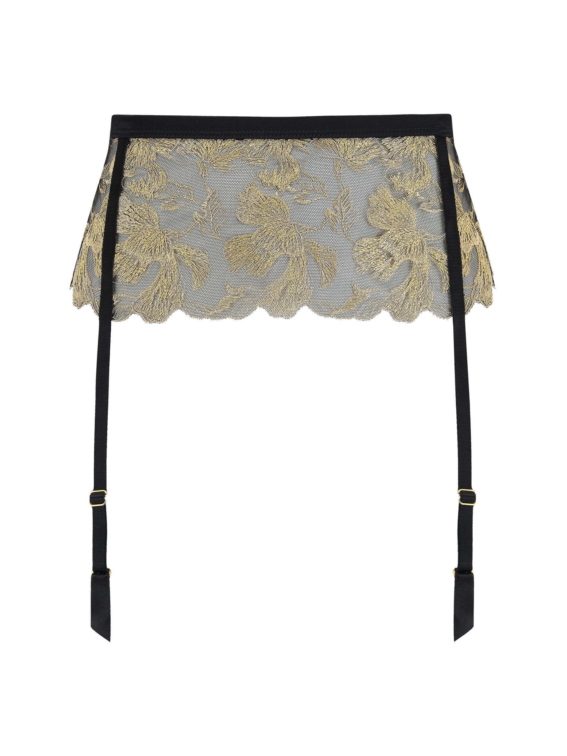 Coco de Mer Oriana Suspender Belt