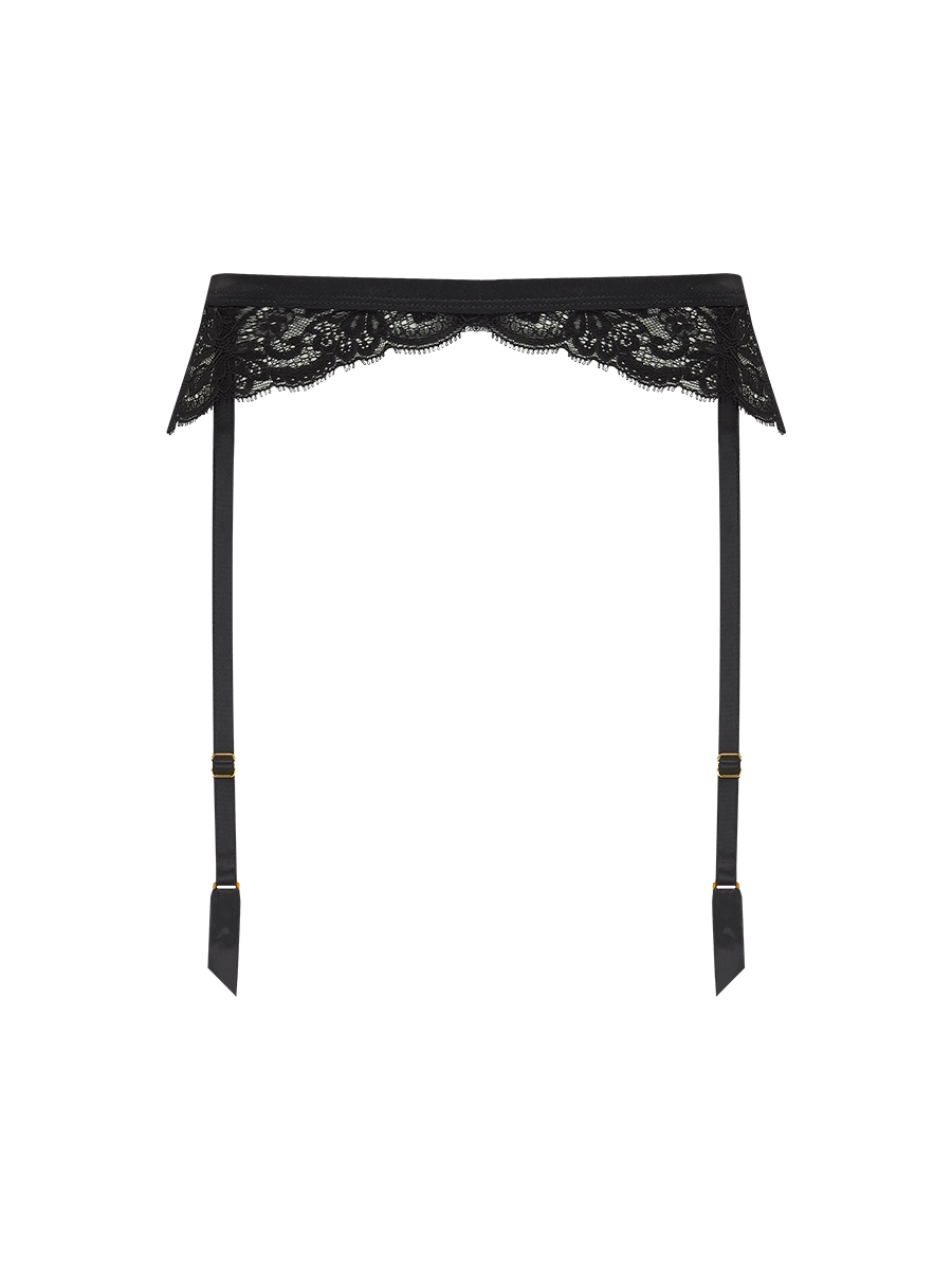 Coco de Mer Seraphine Suspender Belt