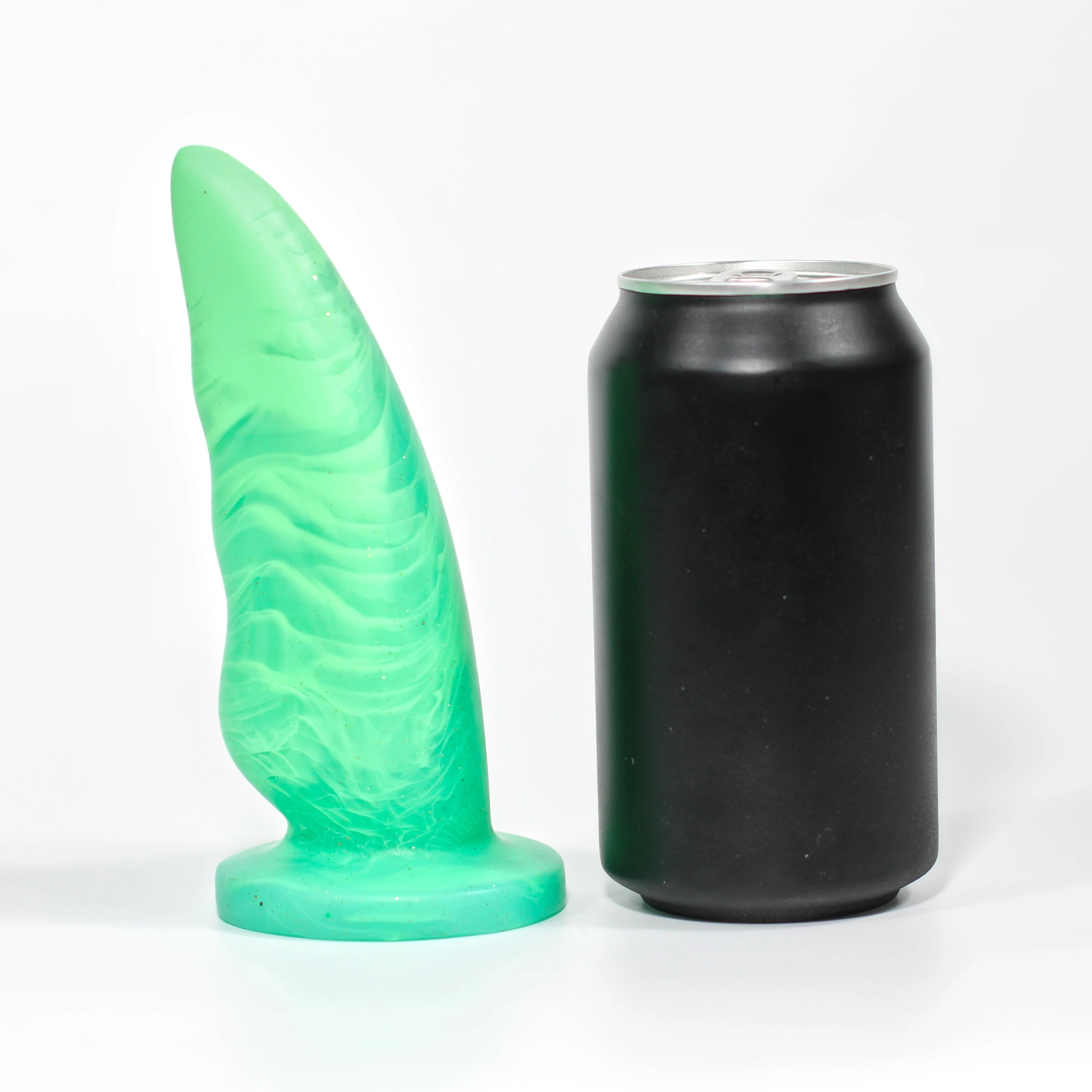 Familiar Medium - Translucent Sparkle Green - Soft - Ready to Ship