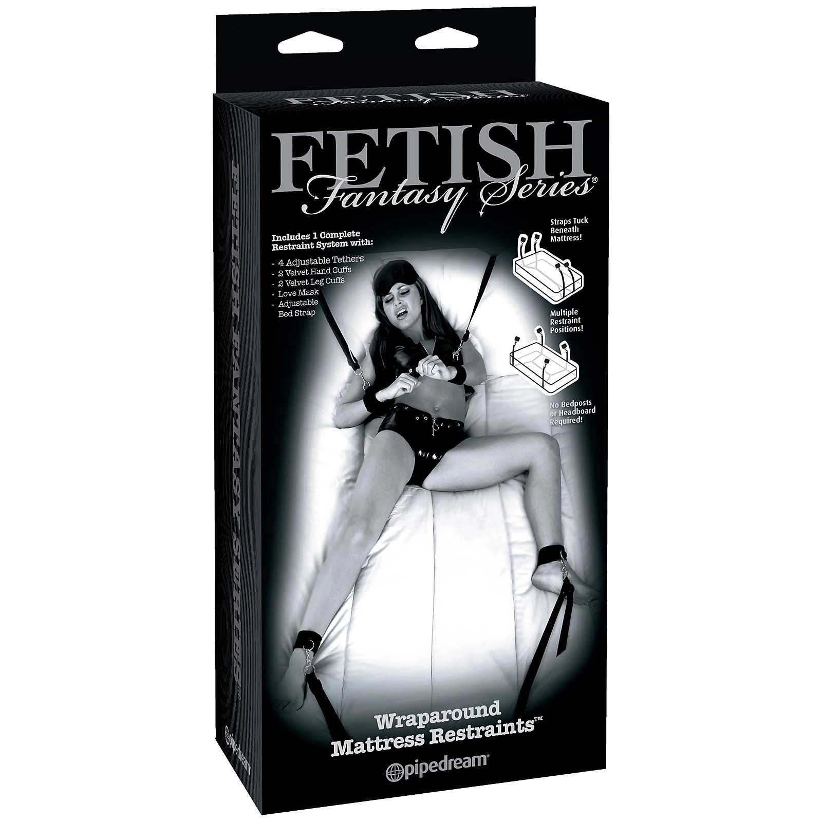 Fetish Fantasy Limited Edition Wraparound Mattress Restraints