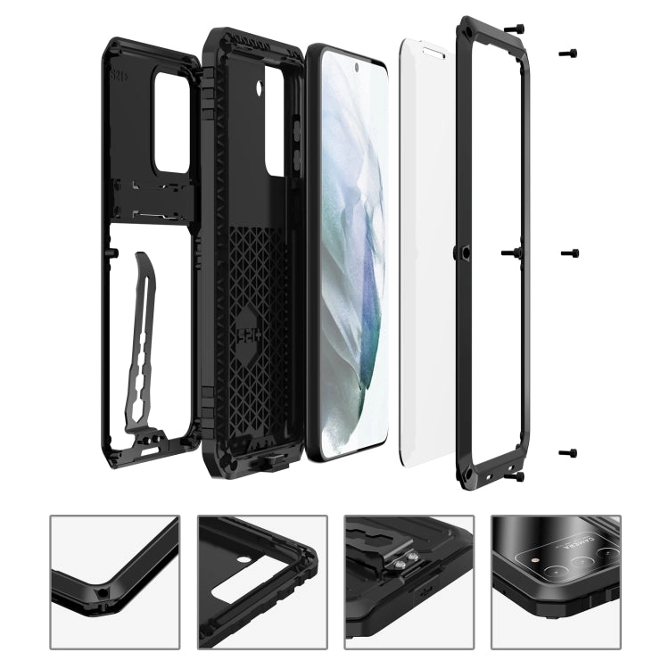 For Samsung Galaxy S21  5G Armor Shockproof Splash-proof Dust-proof Phone Case with