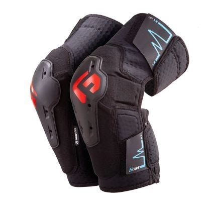 G-Form E-Line Knee Pads Pair Black