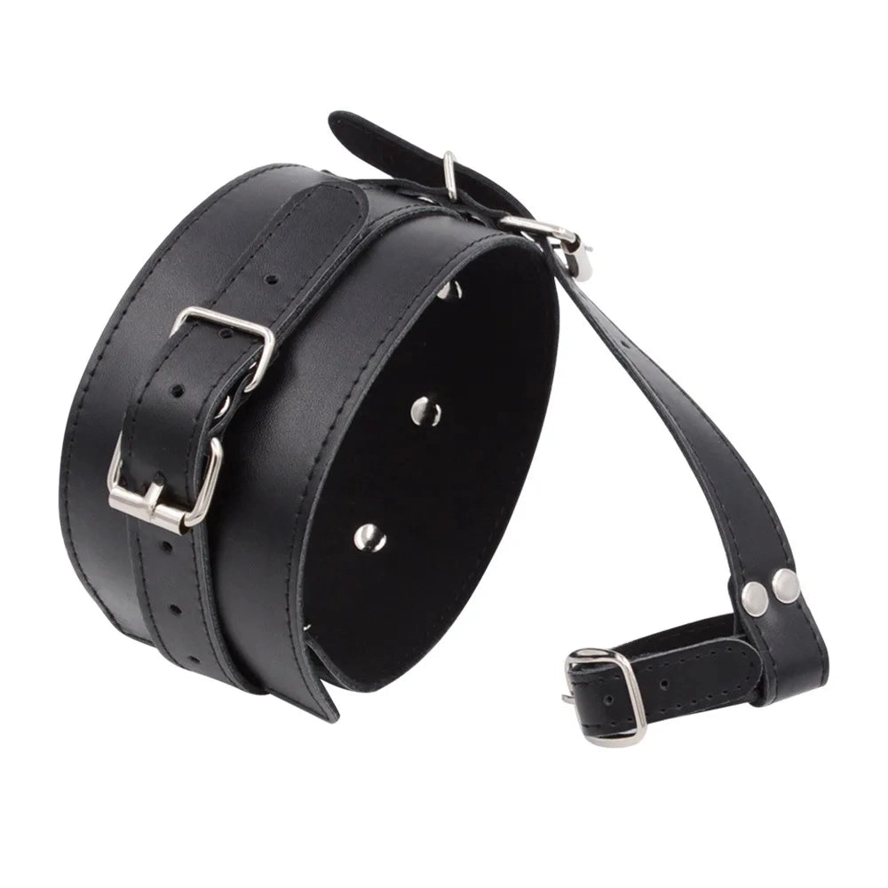 Hand Foot Leather Bondage Cuffs BDSM Wrist Cuffs