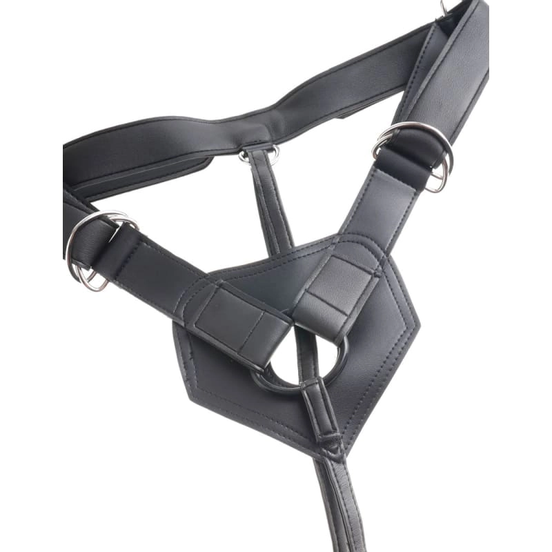 King Cock Strap-on Harness With 8 Cock - Tan