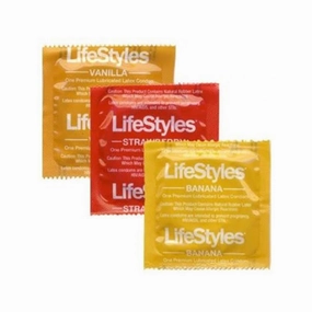 Lifestyles Assorted Flavored Condom