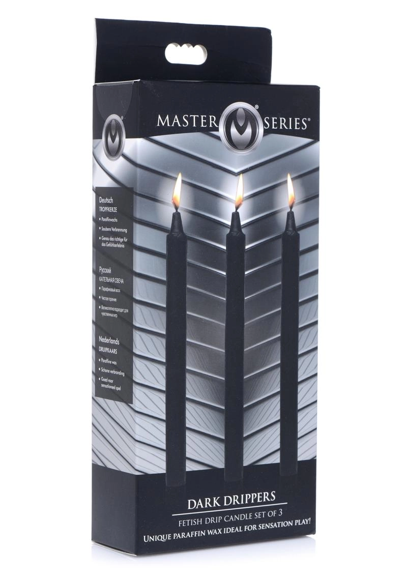 Master Series Dark Drippers Fetish Drip Candles