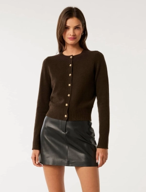 May Crew Neck Cardigan