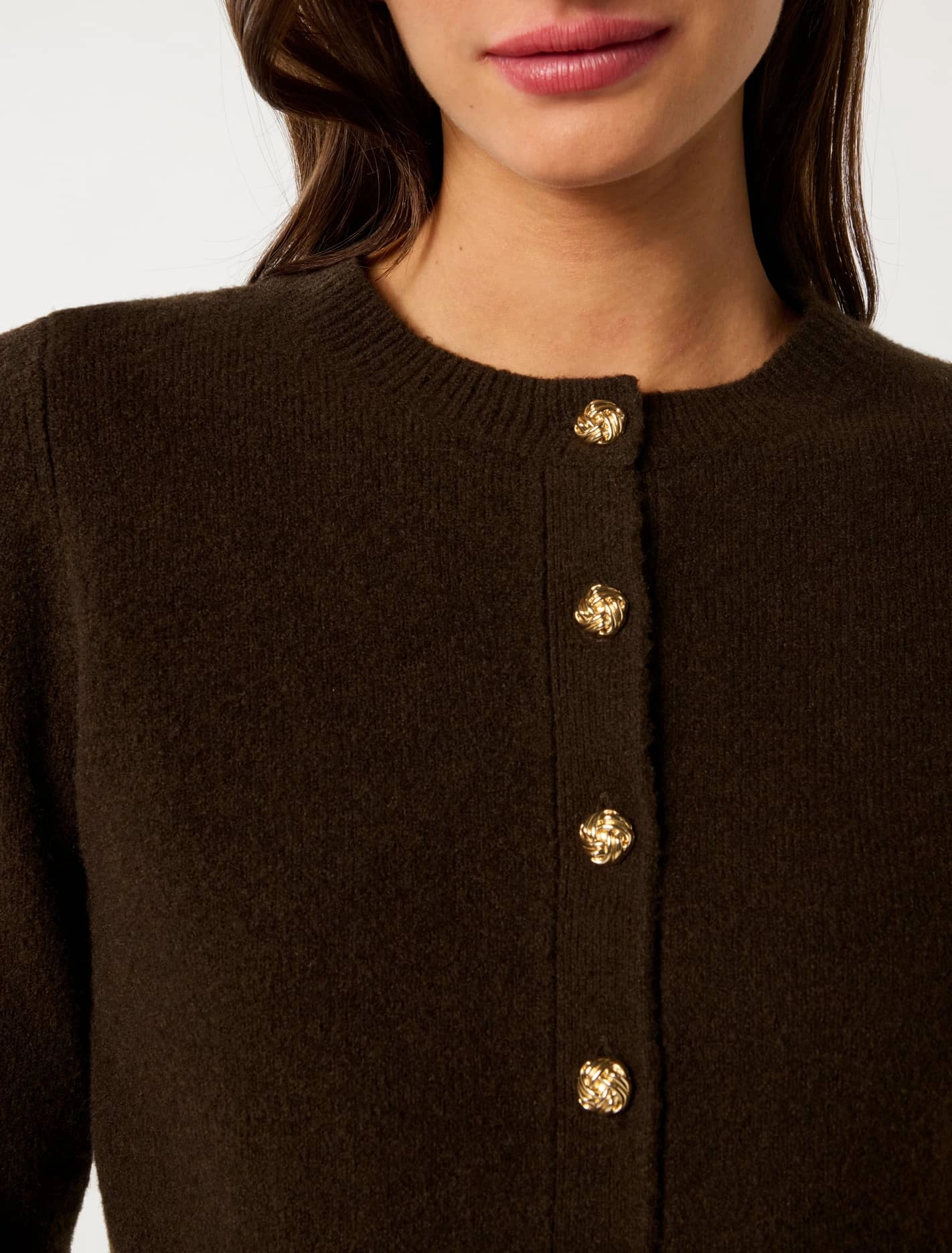 May Crew Neck Cardigan