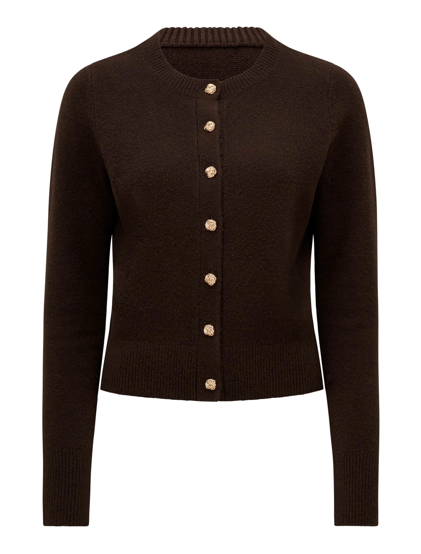 May Crew Neck Cardigan