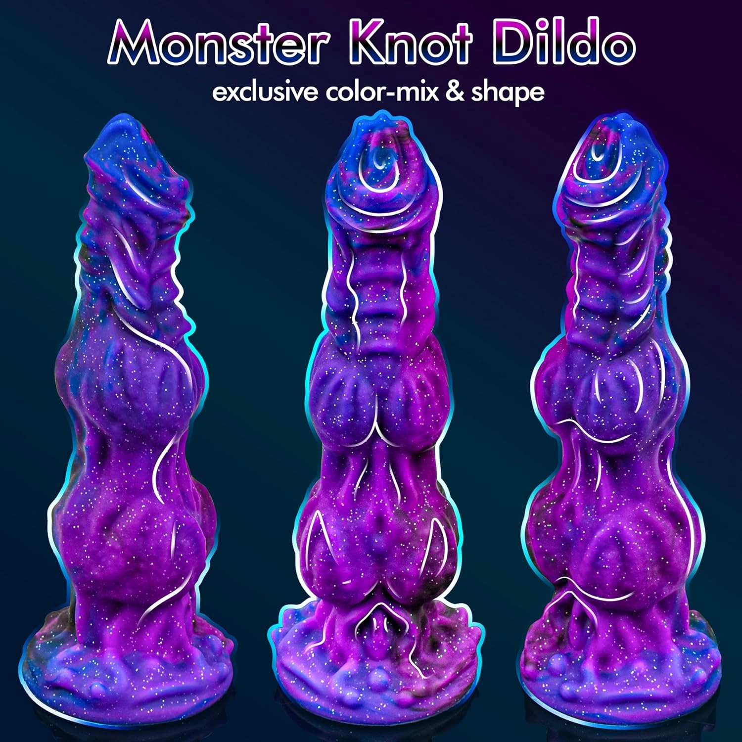 Morgan 9.6 Monster Dildo With Unique Size & Stimulating Texture - Laphwing