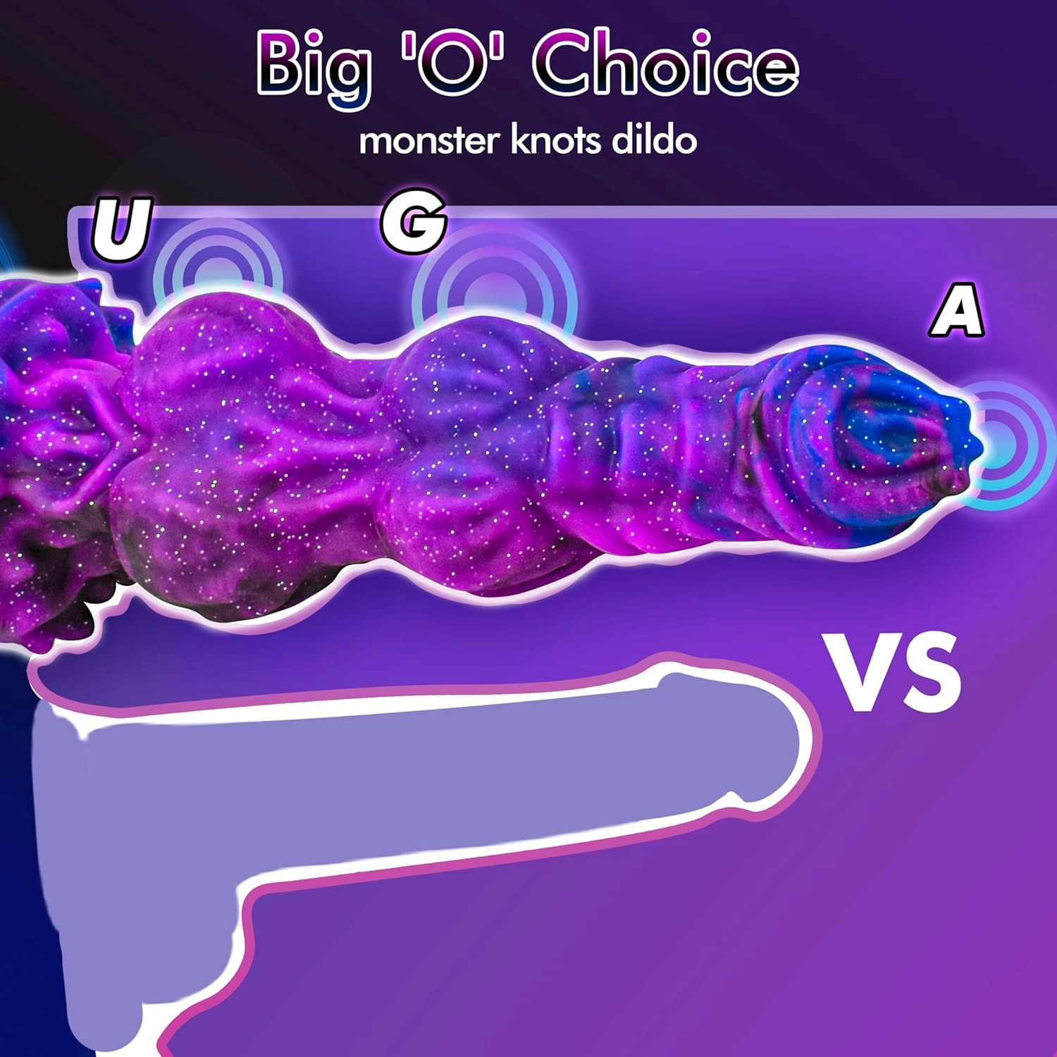 Morgan 9.6 Monster Dildo With Unique Size & Stimulating Texture - Laphwing