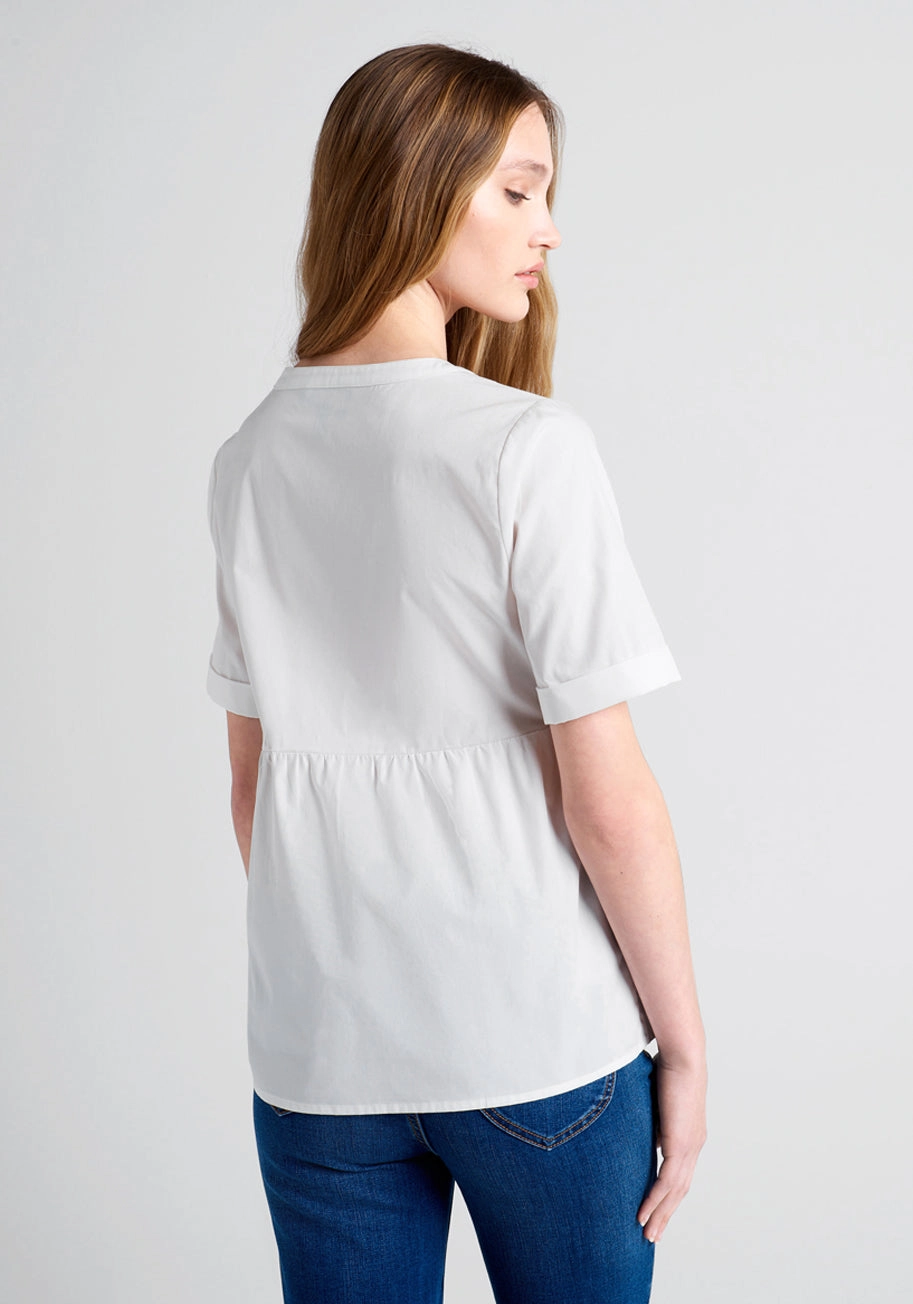 Never Better Y-Neck Top