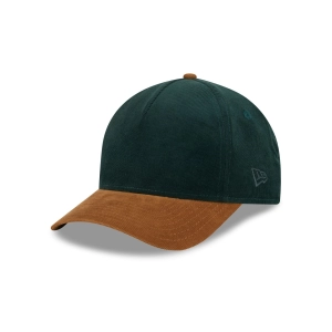 New Era Cord Essentials Green 9FORTY A-Frame M-Crown