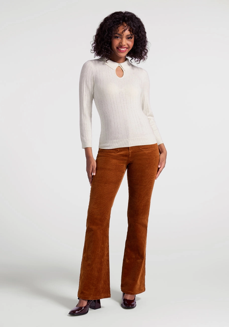 One Good Turn Keyhole Sweater