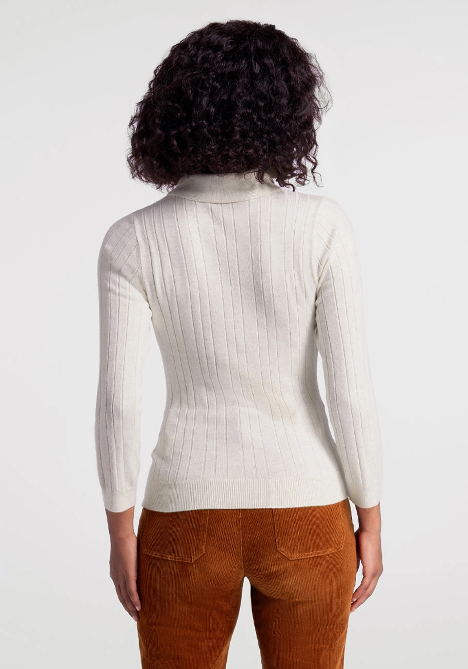 One Good Turn Keyhole Sweater