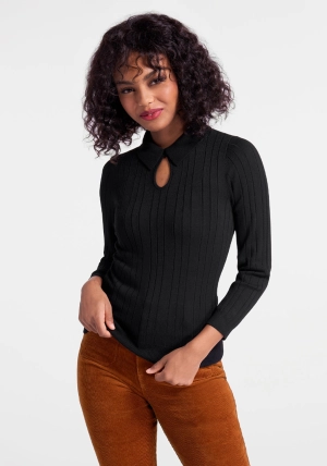 One Good Turn Keyhole Sweater