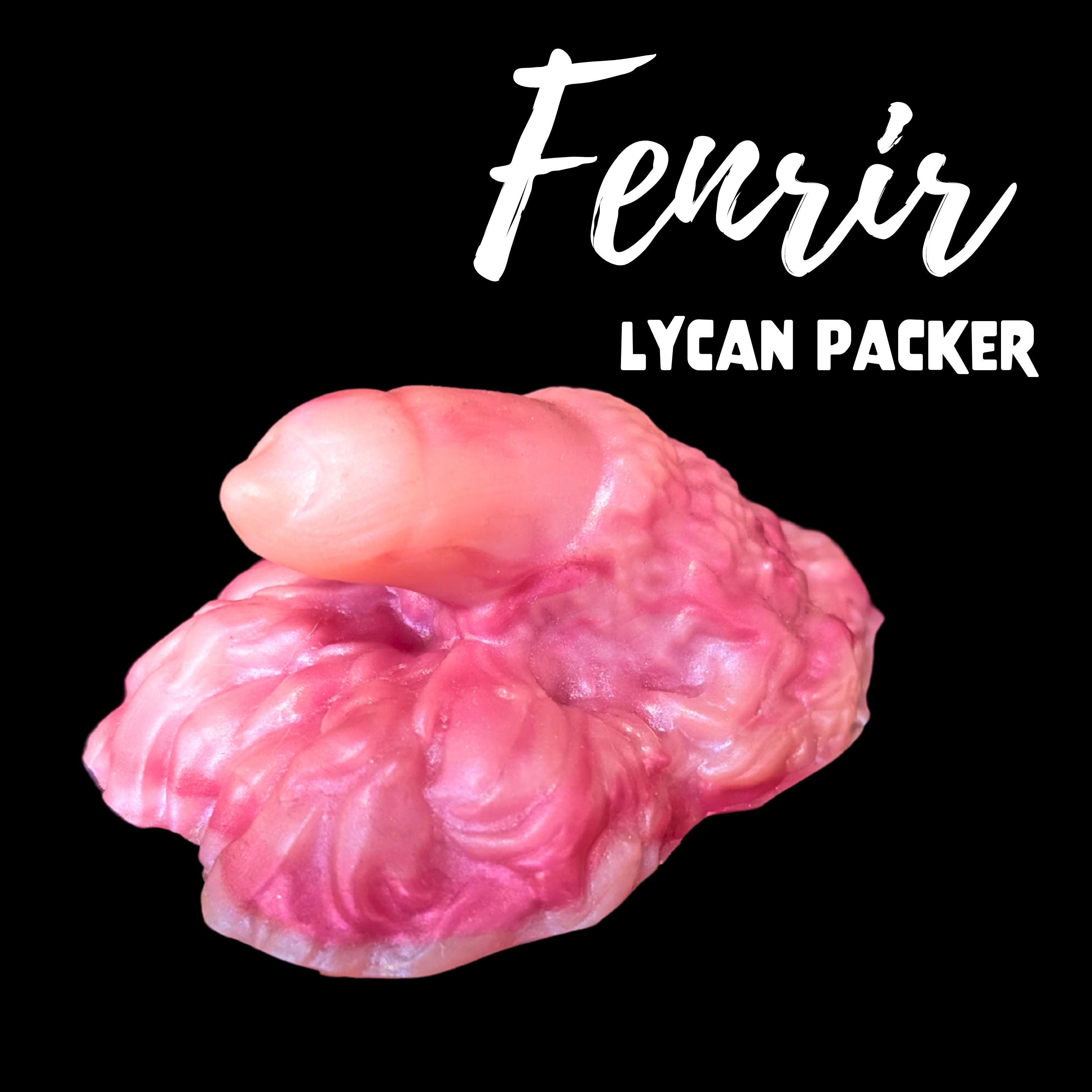 Premade Medium Fenrir, Lycan Packer - Blend Valentine and Bubblegum Pink - Classic Firmness