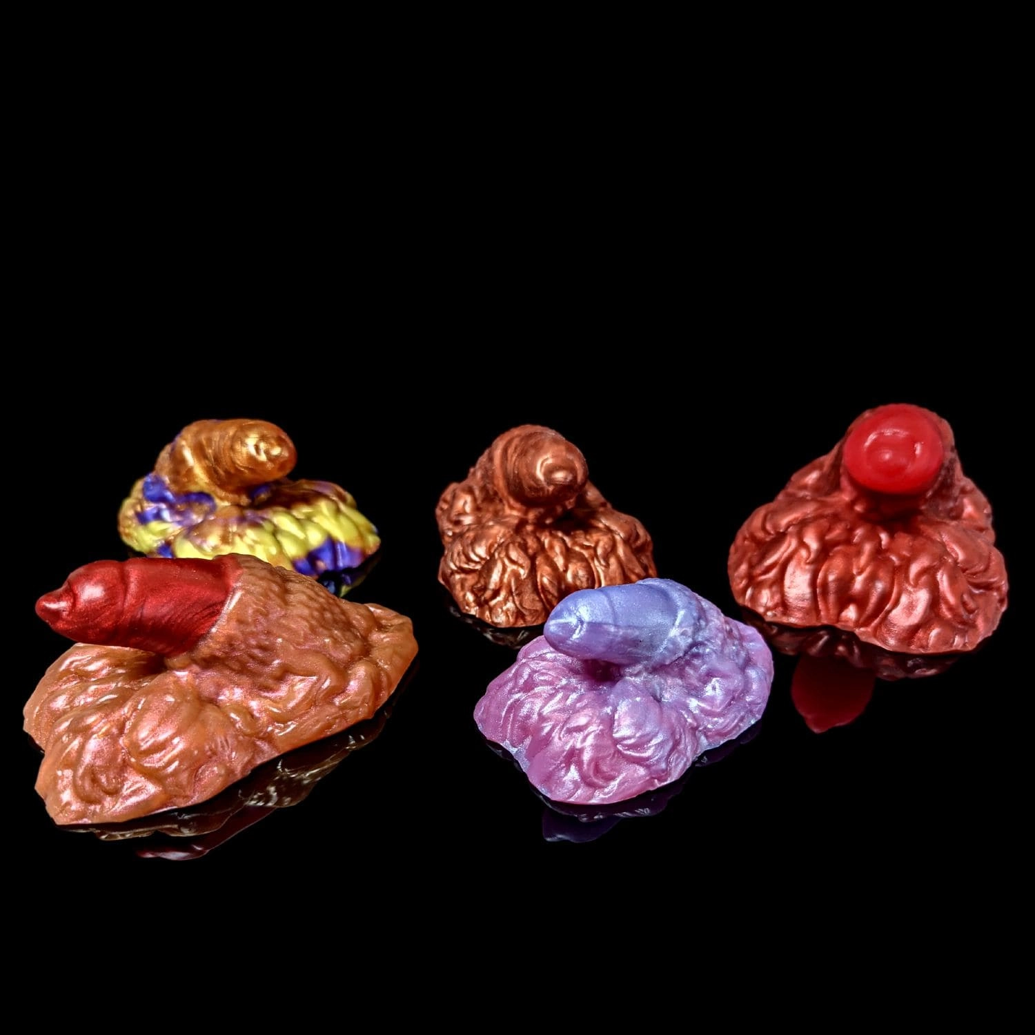 Premade Small Fenrir, Lycan Packer - Blend Kreature Purple and Valentine - Classic Firmness