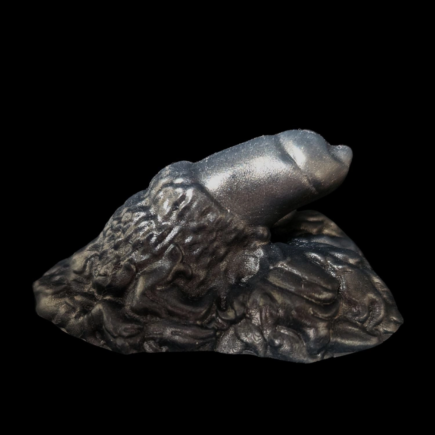 Premade Small Fenrir, Lycan Packer - Solid Coal Black - Classic Firmness