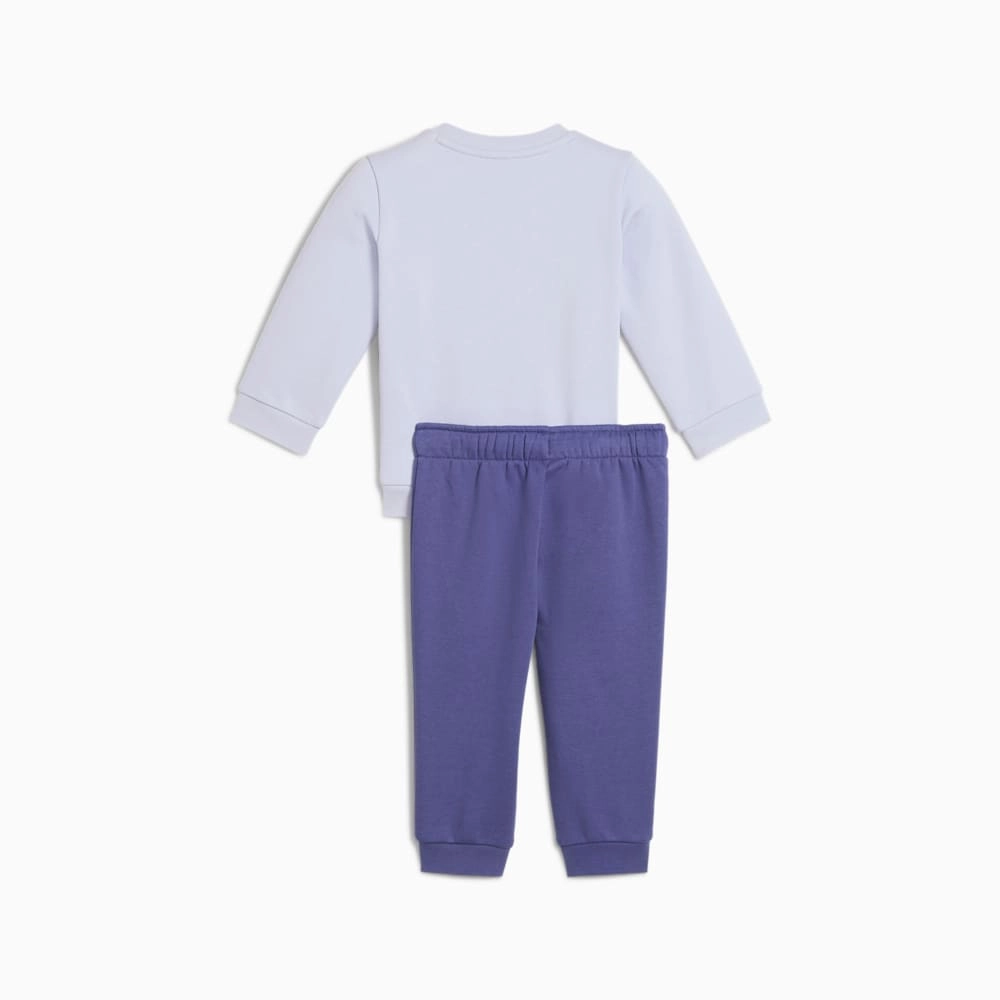 PUMA KID'S MINICATS ESSENTIALS BLUE CREW SET