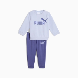 PUMA KID'S MINICATS ESSENTIALS BLUE CREW SET