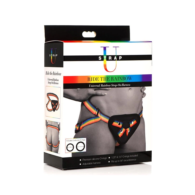 Ride The Rainbow Strap-On Harness
