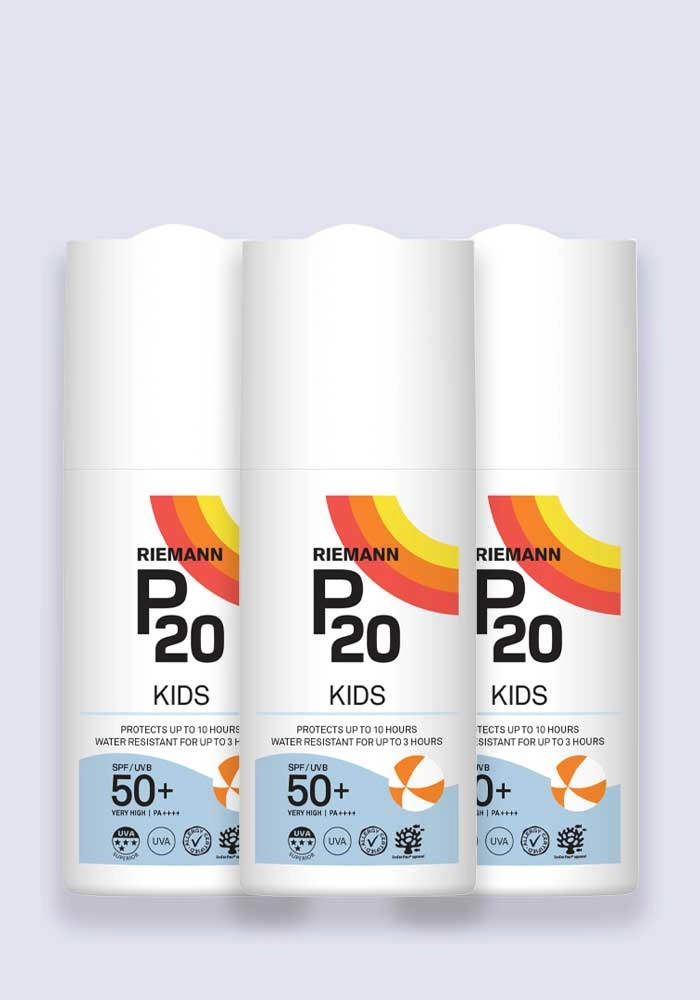 Riemann P20 Kids Sun Cream SPF 50  200ml - 3 Pack Saver