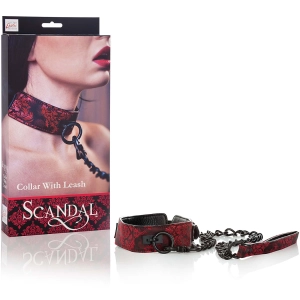 Scandal Collar with Leash