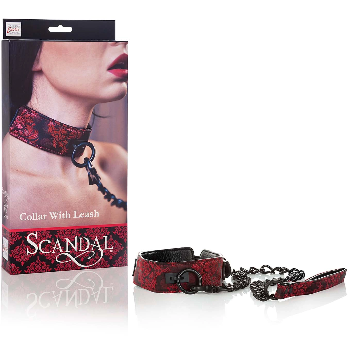 Scandal Collar with Leash