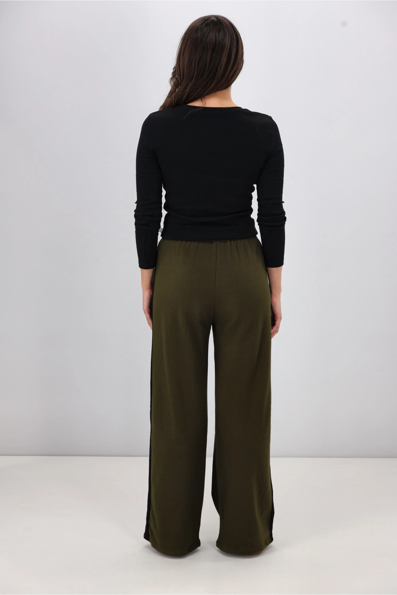 Shine On Essentials Panel Track Pant Olive
