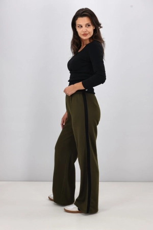 Shine On Essentials Panel Track Pant Olive