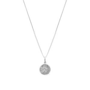 St Christopher Necklace - Silver