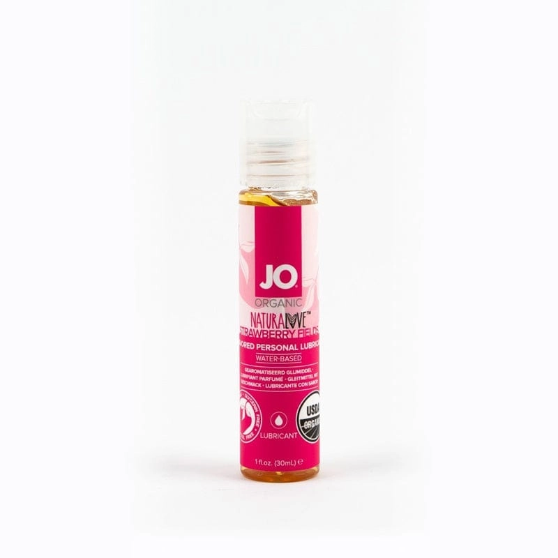 System JO Naturalove Strawberry Fields Organic Lubricant