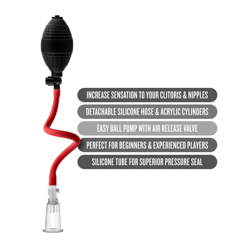 Temptasia By Blush® | Beginner's Clitoral Black Pump